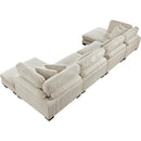  Homelegance Traverse 8555BE*2AC2VC 4 pc Modular Sectional with Reversible Chaise IMAGE 4