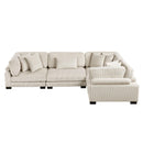  Homelegance Traverse 8555BE*3CRAC 4 pc Modular Sectional IMAGE 3