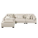 Homelegance Traverse 8555BE*3CRAC 4 pc Modular Sectional IMAGE 4