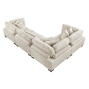  Homelegance Traverse 8555BE*3CRAC 4 pc Modular Sectional IMAGE 8