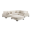  Homelegance Traverse 8555BE*3CRACOT 5 pc Modular Sectional with Ottoman IMAGE 1