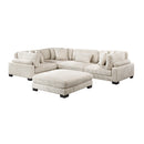  Homelegance Traverse 8555BE*3CRACOT 5 pc Modular Sectional with Ottoman IMAGE 2