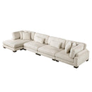  Homelegance Traverse 8555BE*CR2ACVC 4 pc Modular Sectional with Reversible Chaise IMAGE 2