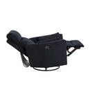  Manufacturer Color_Black -- Traverse 8555BK-1SW Swivel Glider Reclining Chair IMAGE 10