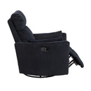  Manufacturer Color_Black -- Traverse 8555BK-1SW Swivel Glider Reclining Chair IMAGE 11