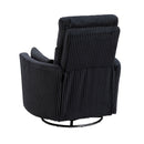  Manufacturer Color_Black -- Traverse 8555BK-1SW Swivel Glider Reclining Chair IMAGE 5