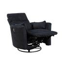  Manufacturer Color_Black -- Traverse 8555BK-1SW Swivel Glider Reclining Chair IMAGE 8