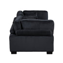  Manufacturer Color_Black -- Traverse 8555BK-2* Love Seat IMAGE 3