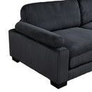  Manufacturer Color_Black -- Traverse 8555BK*2AC3CR 5 pc Modular Sectional IMAGE 14
