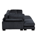  Homelegance Traverse 8555BK*2VC 2 pc Chaise Lounge IMAGE 3