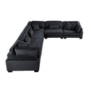  Manufacturer Color_Black -- Traverse 8555BK*3CR3AC 6 pc Modular Sectional IMAGE 5