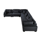  Manufacturer Color_Black -- Traverse 8555BK*3CR3AC 6 pc Modular Sectional IMAGE 6