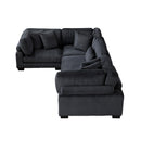  Homelegance Traverse 8555BK*3CRAC 4 pc Modular Sectional IMAGE 6
