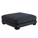  Manufacturer Color_Black -- Traverse 8555BK*4OT 4 pc Modular Sectional with Ottoman IMAGE 20