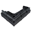  Manufacturer Color_Black -- Traverse 8555BK*4SC 4 pc Modular Sectional IMAGE 7