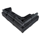  Manufacturer Color_Black -- Traverse 8555BK*4SC 4 pc Modular Sectional IMAGE 8
