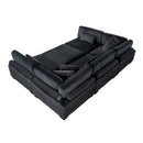  Manufacturer Color_Black -- Traverse 8555BK*6OT 6 pc Modular Sectional with Ottoman IMAGE 10