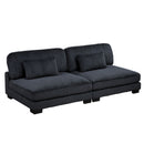  Manufacturer Color_Black -- Traverse 8555BK*5SC 5 pc Modular Sectional IMAGE 12