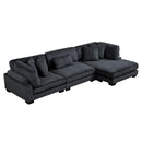  Homelegance Traverse 8555BK*CRACVC 3 pc Modular Sectional with Reversible Chaise IMAGE 1