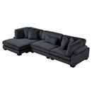  Homelegance Traverse 8555BK*CRACVC 3 pc Modular Sectional with Reversible Chaise IMAGE 2