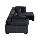  Homelegance Traverse 8555BK*CRACVC 3 pc Modular Sectional with Reversible Chaise IMAGE 5