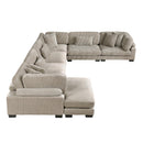  Manufacturer Color_Taupe -- Traverse 8555GB*2CR3ACVC 6 pc Modular Sectional with Reversible Chaise IMAGE 6