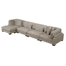  Homelegance Traverse 8555GB*CR2ACVC 4 pc Modular Sectional with Reversible Chaise IMAGE 2