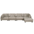  Homelegance Traverse 8555GB*CR2ACVC 4 pc Modular Sectional with Reversible Chaise IMAGE 3