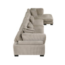  Homelegance Traverse 8555GB*CR2ACVC 4 pc Modular Sectional with Reversible Chaise IMAGE 5