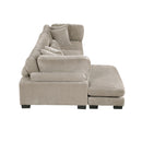  Homelegance Traverse 8555GB*CRACVC 3 pc Modular Sectional with Reversible Chaise IMAGE 7