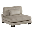  Homelegance Traverse 8555GB*CRACVCOT 4 pc Modular Sectional with Reversible Chaise and Ottoman IMAGE 7