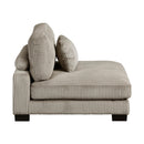  Homelegance Traverse 8555GB*CRACVCOT 4 pc Modular Sectional with Reversible Chaise and Ottoman IMAGE 8