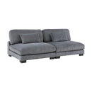  Homelegance Traverse 8555GY*2AC2VC 4 pc Modular Sectional with Reversible Chaise IMAGE 15