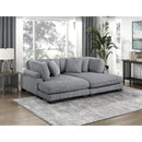  Homelegance Traverse 8555GY*2VC 2 pc Chaise Lounge IMAGE 12