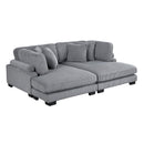  Homelegance Traverse 8555GY*2VC 2 pc Chaise Lounge IMAGE 1