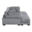  Homelegance Traverse 8555GY*2VC 2 pc Chaise Lounge IMAGE 3