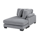  Homelegance Traverse 8555GY*CR2ACVCOT 5 pc Modular Sectional with Reversible Chaise and Ottoman IMAGE 15