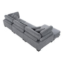  Homelegance Traverse 8555GY*CRACVC 3 pc Modular Sectional with Reversible Chaise IMAGE 10
