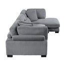  Homelegance Traverse 8555GY*CRACVC 3 pc Modular Sectional with Reversible Chaise IMAGE 5