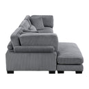  Homelegance Traverse 8555GY*CRACVC 3 pc Modular Sectional with Reversible Chaise IMAGE 7