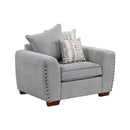  Manufacturer Color_Grey -- Silverthorne 8579GY-1 Chair IMAGE 2