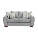  Manufacturer Color_Grey -- Silverthorne 8579GY-2 Love Seat IMAGE 1