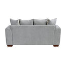 Manufacturer Color_Grey -- Silverthorne 8579GY-2 Love Seat IMAGE 4