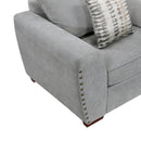 Manufacturer Color_Grey -- Silverthorne 8579GY-3 Sofa IMAGE 7