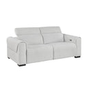  Homelegance McPherson 9455CLD-2PWH* Power Double Reclining Love Seat with Power Headrests, Charging Ports IMAGE 1
