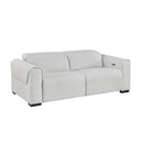  Homelegance McPherson 9455CLD-2PWH* Power Double Reclining Love Seat with Power Headrests, Charging Ports IMAGE 2