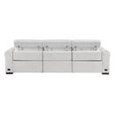  Homelegance McPherson 9455CLD-3PWH* Power Double Reclining Sofa with Power Headrests, Charging Ports IMAGE 3