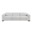  Homelegance McPherson 9455CLD-3PWH* Power Double Reclining Sofa with Power Headrests, Charging Ports IMAGE 4