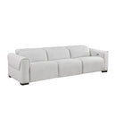  Homelegance McPherson 9455CLD-3PWH* Power Double Reclining Sofa with Power Headrests, Charging Ports IMAGE 5