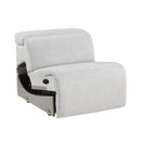  Homelegance McPherson 9455CLD*5LRRRPWH 5 pc Modular Power Reclining Sectional with Power Headrests, Charging Ports IMAGE 11
